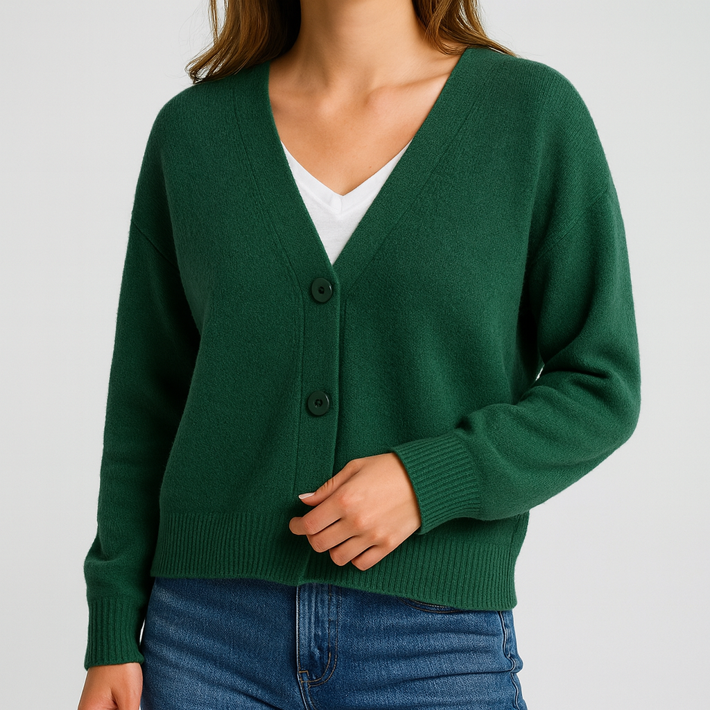 Bellmont | Soft knit black cardigan