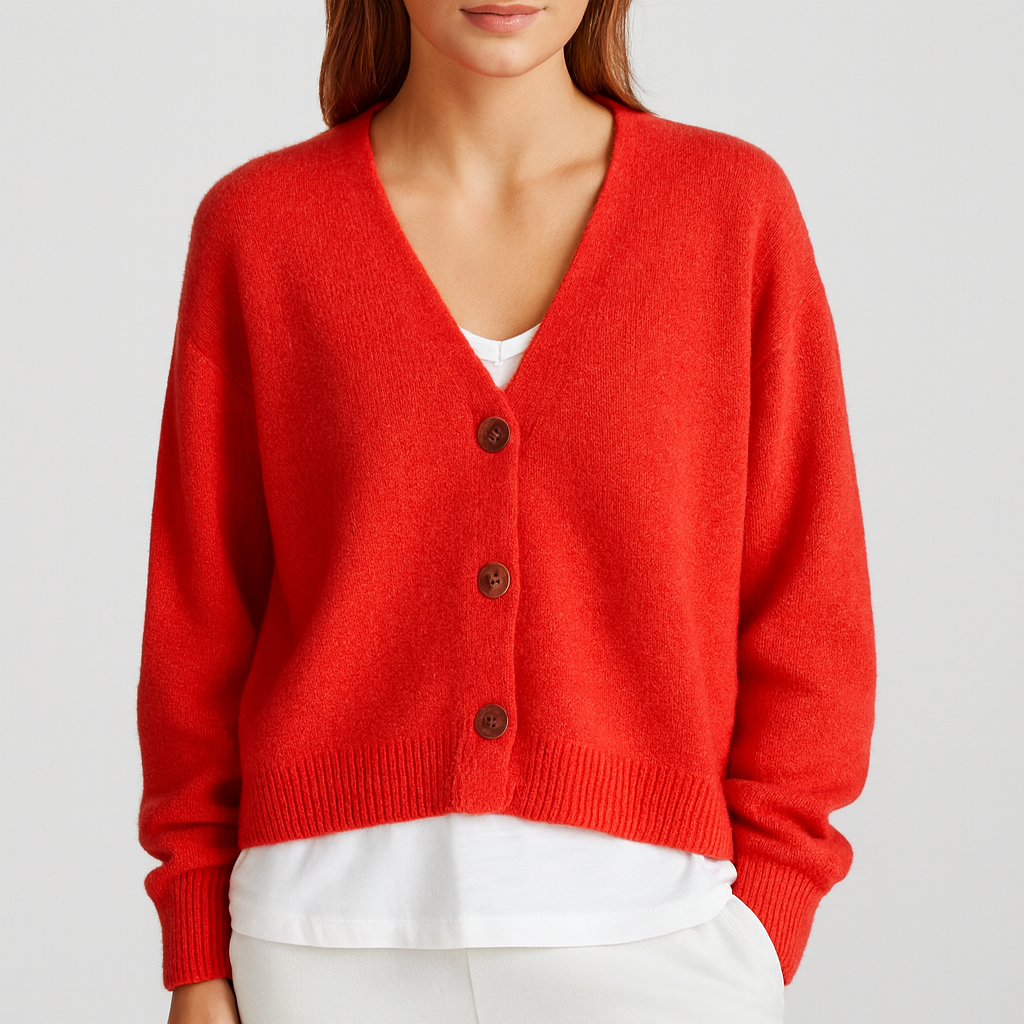 Bellmont | Soft knit black cardigan