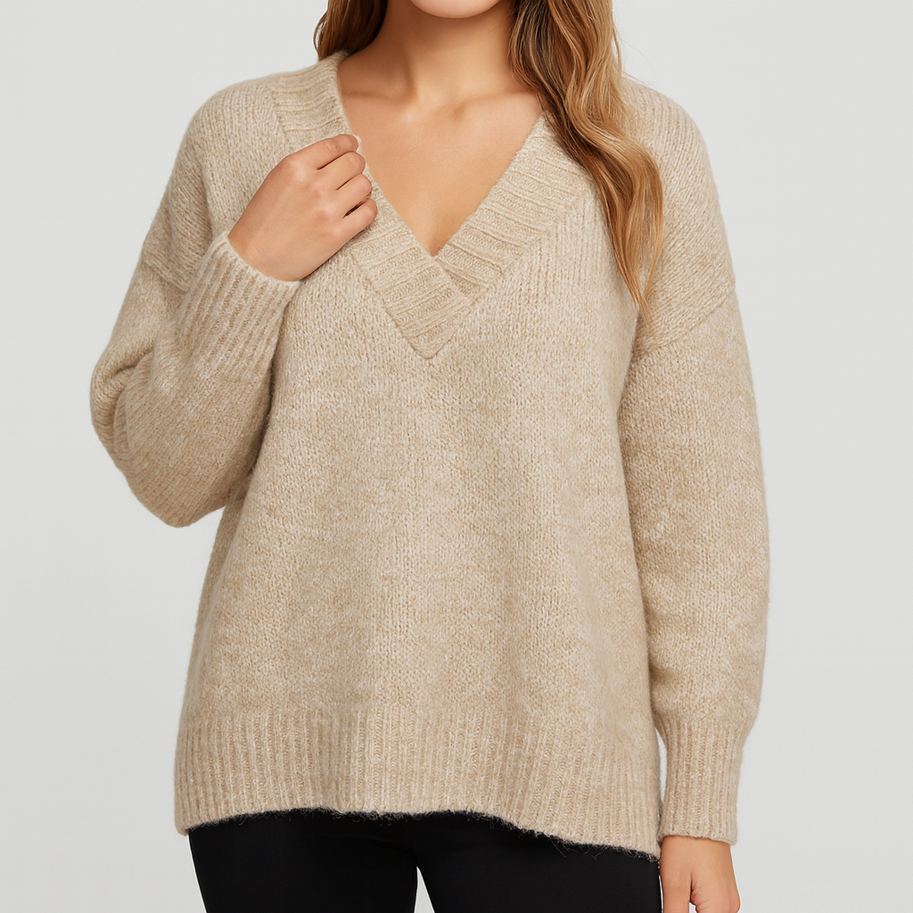 Bellmont | Oversized V-neck sweater