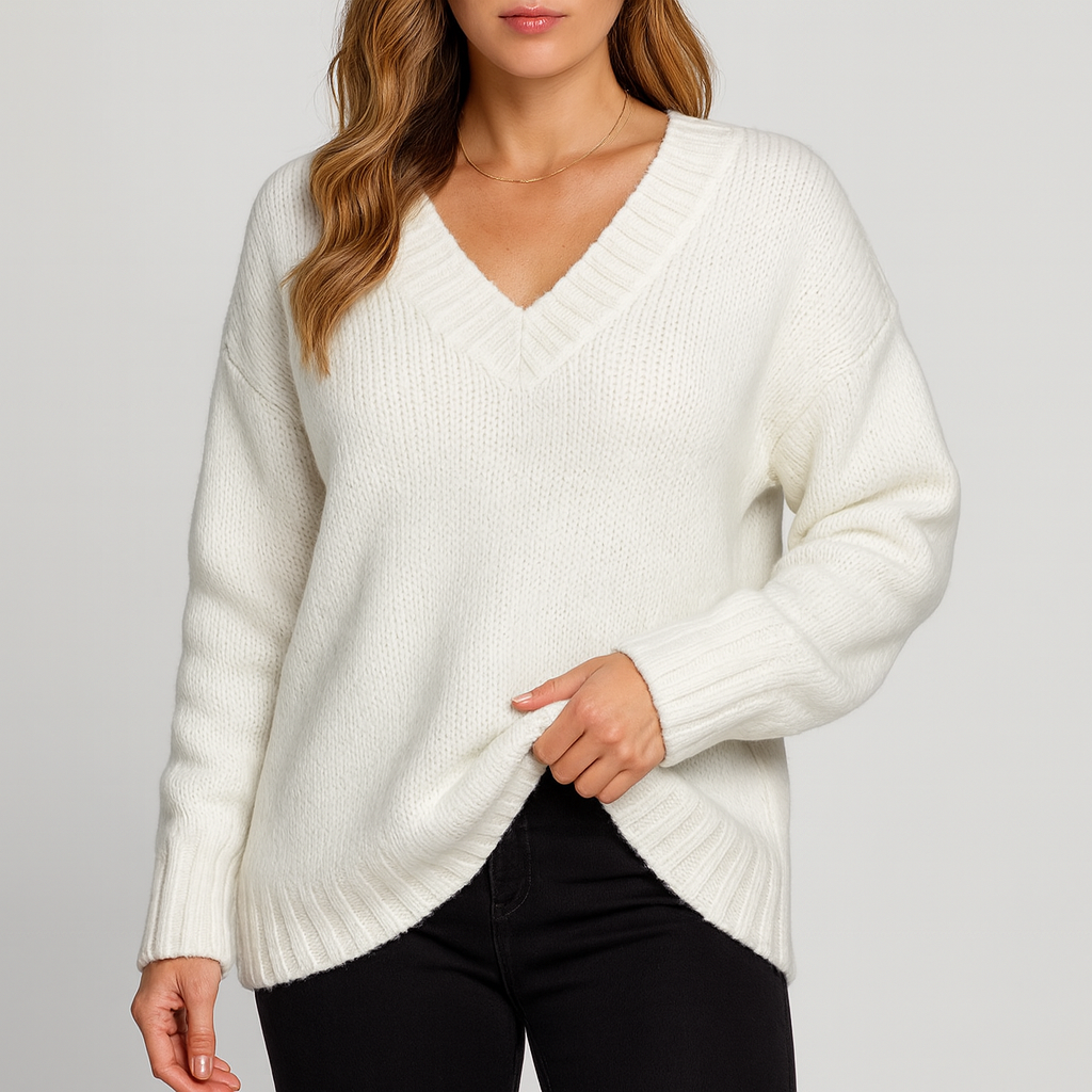 Bellmont | Oversized V-neck sweater