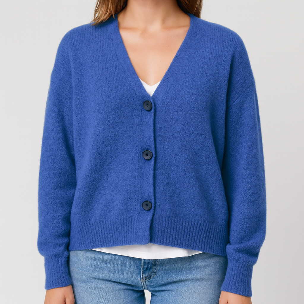 Bellmont | Soft knit black cardigan